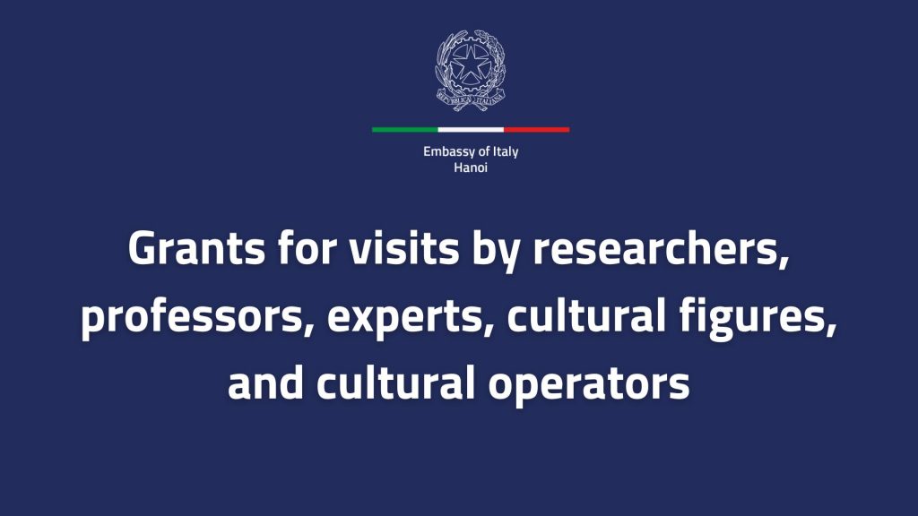 Embassy of Italy_MAECI Grants for study and research visits